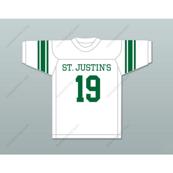 CUSTOM JOHNNY UNITAS 19 ST. JUSTIN'S HIGH SCHOOL PITTSBURGH FOOTBALL JERSEY Top Stitched S-6XL