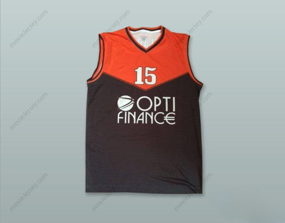 CUSTOM ANY Name Number MICKAEL GELABALE 15 FRANCE BLACK BASKETBALL JERSEY Top Stitched S-6XL