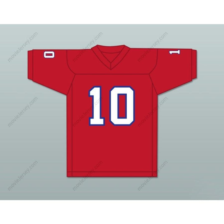 CUSTOM ANY Name Number 1983 USFL GLENN INVERSO 10 NEW JERSEY GENERALS ROAD Football Jersey Top Stitched S-6XL