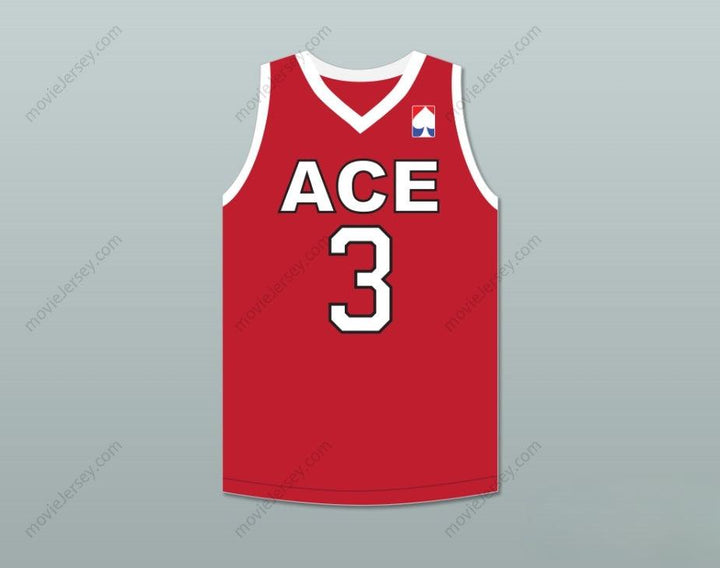 CUSTOM ANY Name Number RICEGUM 3 ACE FAMILY CHARITY RED BASKETBALL JERSEY Top Stitched S-6XL
