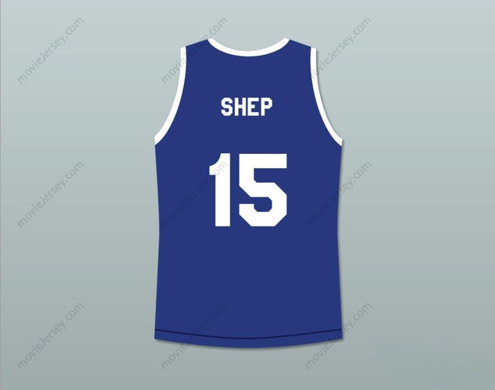 CUSTOM ANY Name Number THOMAS 'SHEP' SHEPARD 15 TOURNAMENT SHOOT OUT BOMBERS BASKETBALL JERSEY ABOVE THE RIM Top Stitched S-6XL