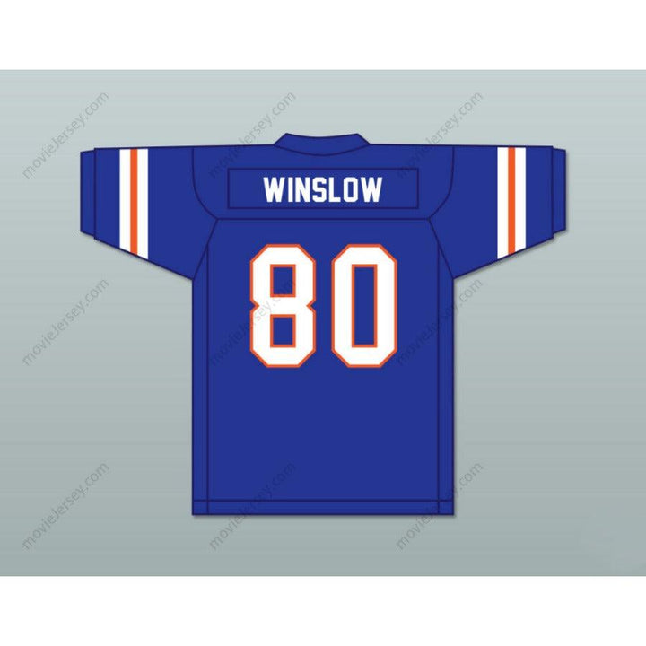 CUSTOM ANY Name Number KELLEN WINSLOW SR 80 EAST SENIOR HIGH SCHOOL FLYERS Football Jersey Top Stitched S-6XL