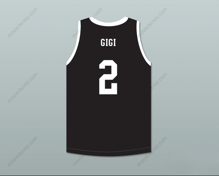 CUSTOM ANY Name Number GIGI 2 MAMBA BALLERS BLACK BASKETBALL JERSEY VERSION 4 Top Stitched S-6XL