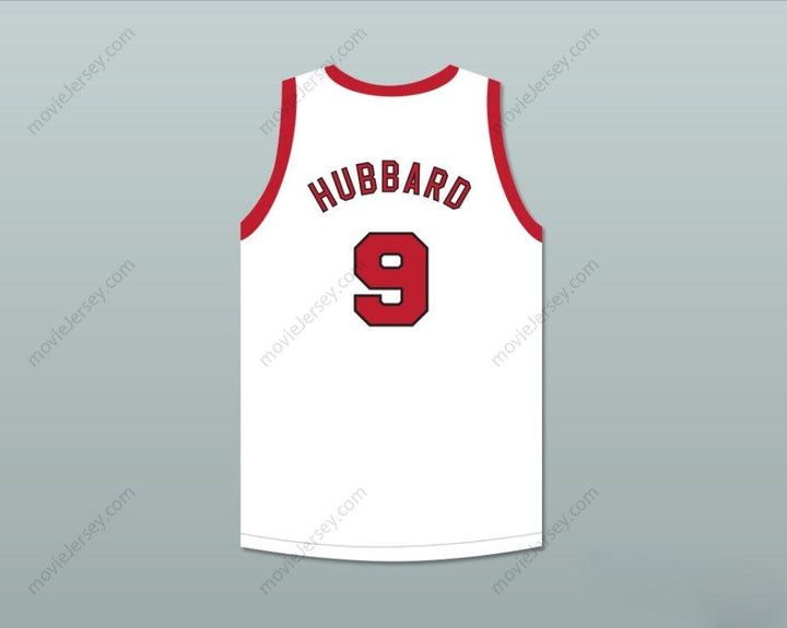 CUSTOM ANY Name Number BOB HUBBARD 9 PROVIDENCE STEAMROLLERS WHITE BASKETBALL JERSEY 4 Top Stitched S-6XL