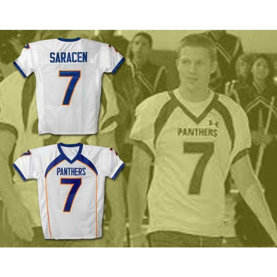 CUSTOM ANY Name Number FRIDAY NIGHT LIGHTS MATT SARACEN 7 DILLON PANTHERS Football Jersey Top Stitched S-6XL