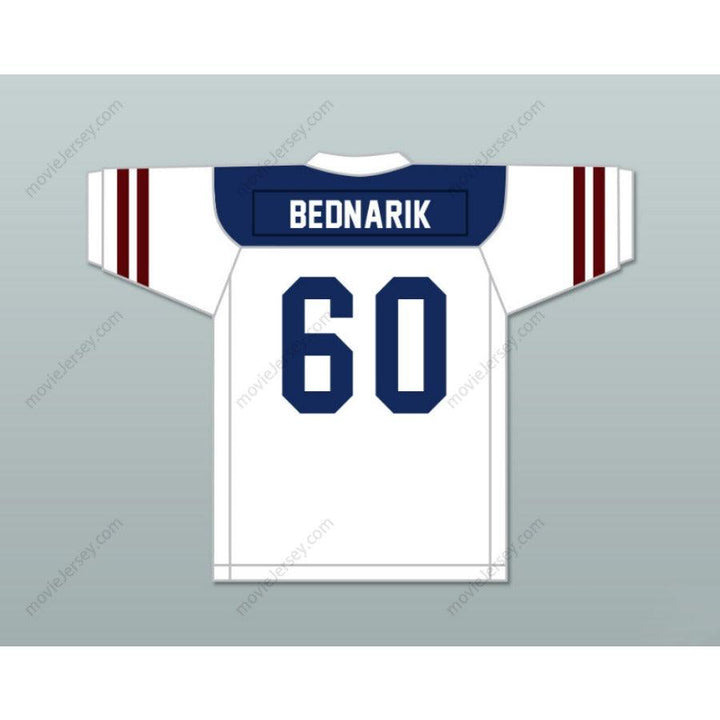 CUSTOM ANY Name Number CUSTOM HURRICANES NAVY CHUCK BEDNARIK 60 LIBERTY HIGH SCHOOL FOOTBALL JERSEY Top Stitched S-6XL