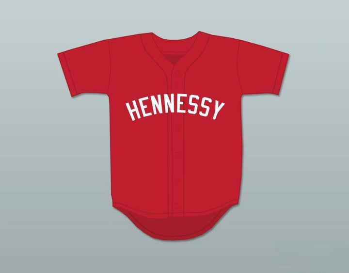 Custom Any Name Number HAVOC 95 HENNESSY RED BASEBALL JERSEY Top Stitched S-6XL