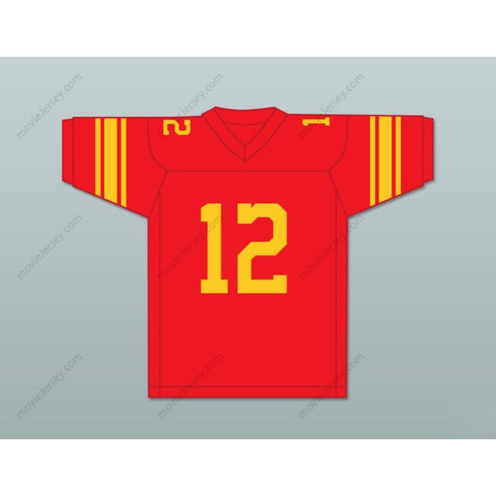 CUSTOM ANY Name Number ROGER STAUBACH 12 PURCELL MARIAN HIGH SCHOOL CAVALIERS FOOTBALL JERSEY Top Stitched S-6XL