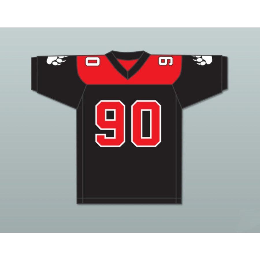 CUSTOM ANY Name Number MARVIN BLAYLOCK 90 MINNVILLE HIGH SCHOOL GRIZZLIES Football Jersey Top Stitched S-6XL