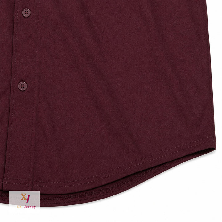Custom Any Name Number DEREK JETER CENTRAL HIGH SCHOOL MAROON GIANTS BASEBALL JERSEY Top Stitched S-6XL