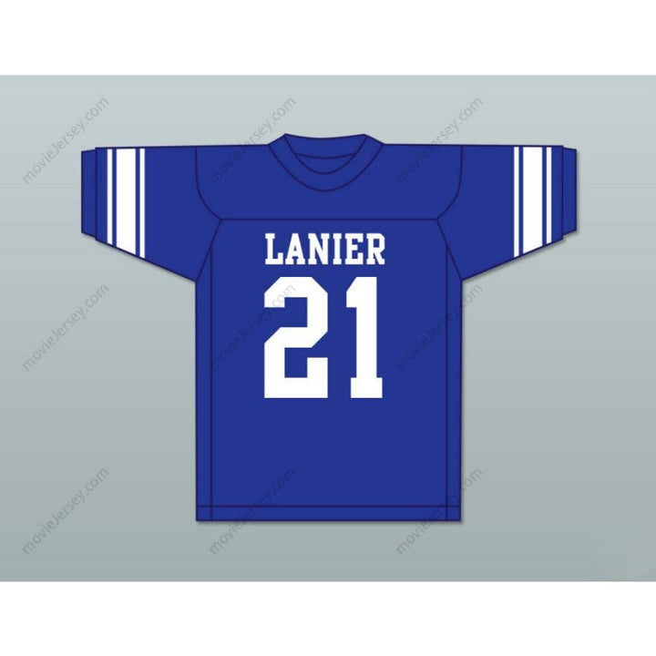 CUSTOM ANY Name Number BART STARR 21 SIDNEY LANIER HIGH SCHOOL POETS Football Jersey Top Stitched S-6XL