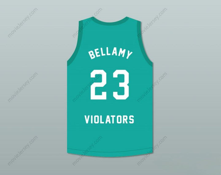 CUSTOM ANY Name Number BILL BELLAMY 23 VIOLATORS BASKETBALL JERSEY 3RD ANNUAL ROCK N' JOCK B-BALL JAM 1993 Top Stitched S-6XL