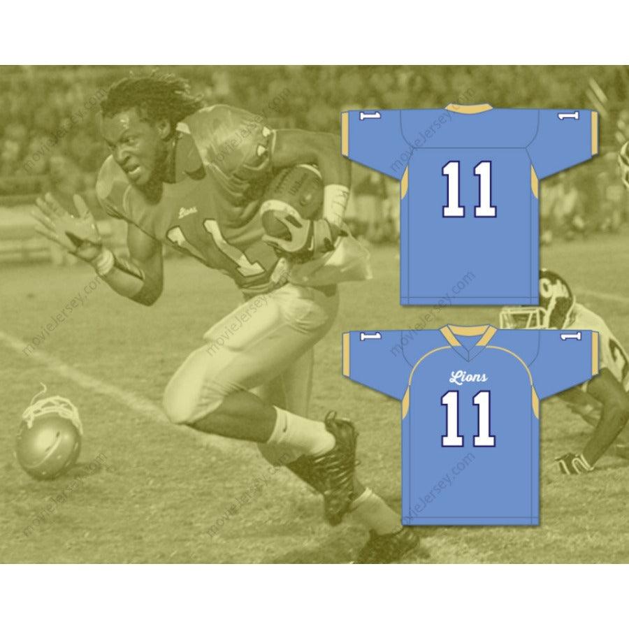 CUSTOM ANY Name Number DEANDRE HOPKINS 11 D. W. DANIEL HIGH SCHOOL LIONS Top Stitched S-6XL