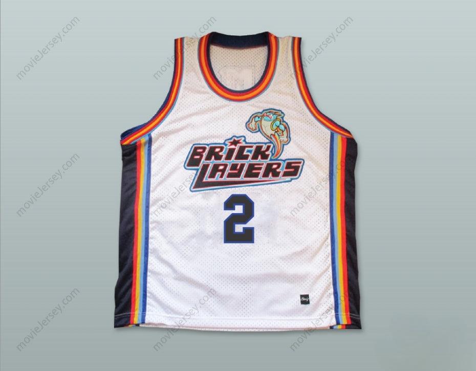 CUSTOM ANY Name Number WARREN G 2 BRICKLAYERS BASKETBALL JERSEY SIXTH ANNUAL ROCK N' JOCK B-BALL JAM 1996 Top Stitched S-6XL