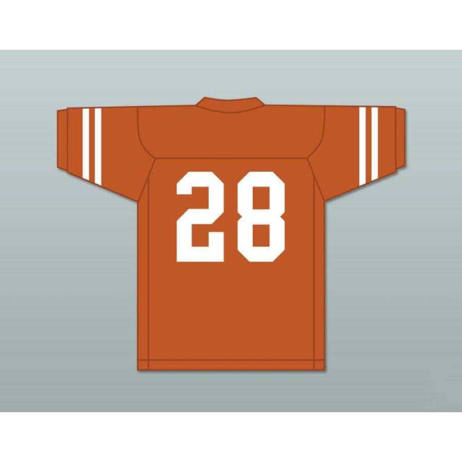 CUSTOM ANY Name Number FREDDIE STEINMARK 28 TEXAS LONGHORNS Football Jersey Top Stitched S-6XL