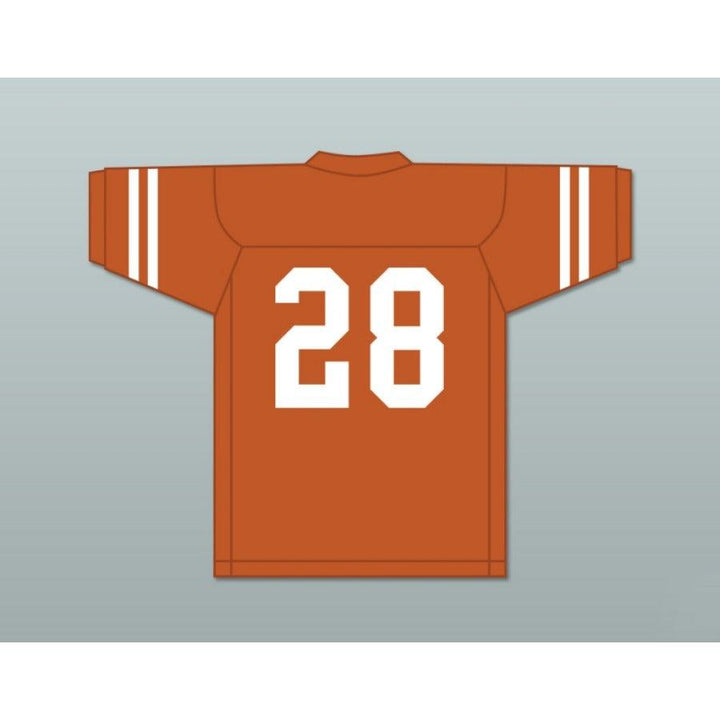 CUSTOM ANY Name Number FREDDIE STEINMARK 28 TEXAS LONGHORNS Football Jersey Top Stitched S-6XL