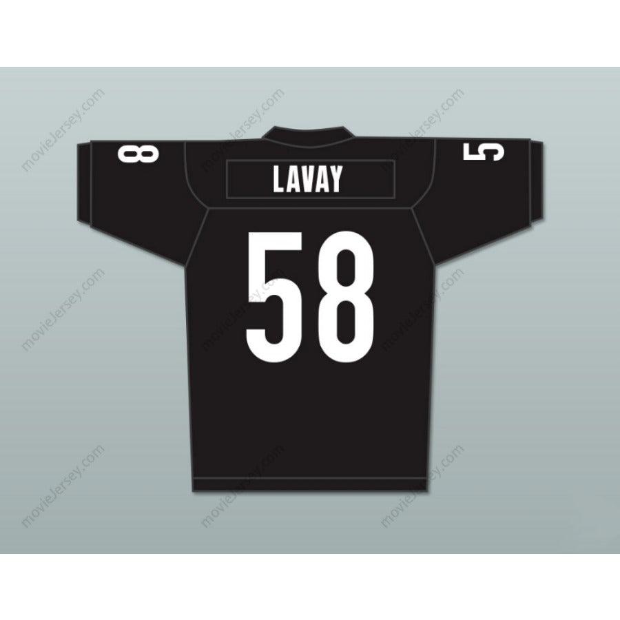 CUSTOM ANY Name Number LUTHER SHARK LAVAY 58 MIAMI SHARKS WHITE TRIM Football Jersey Top Stitched S-6XL