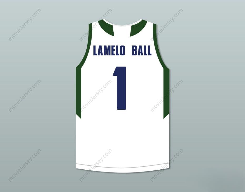 CUSTOM ANY Name Number LAMELO BALL 1   HUSKIES WHITE BASKETBALL JERSEY 2 Top Stitched S-6XL