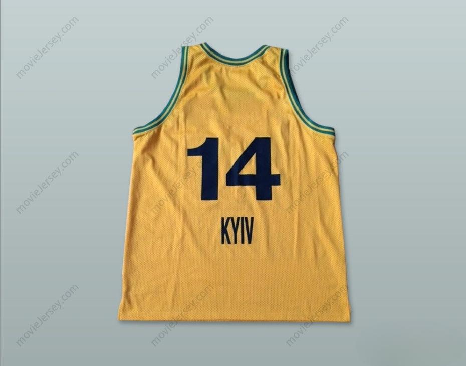 CUSTOM ANY Name Number BC KYIV UKRAINE BASKETBALL JERSEY Top Stitched S-6XL