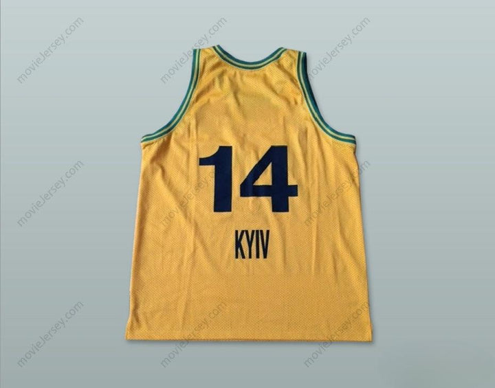 CUSTOM ANY Name Number BC KYIV UKRAINE BASKETBALL JERSEY Top Stitched S-6XL