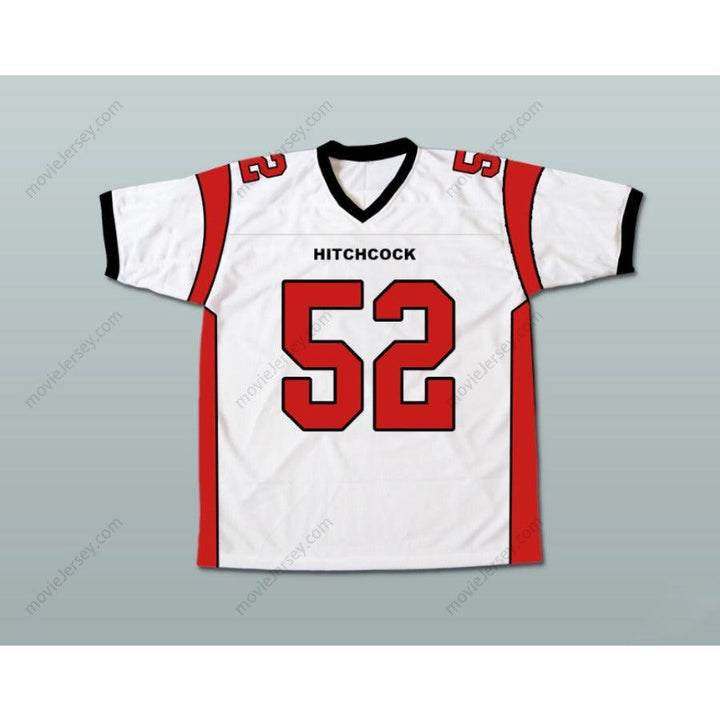 CUSTOM ANY Name Number MICHAEL SAM 52 HITCHCOCK HIGH SCHOOL BULLDOGS FOOTBALL JERSEY Top Stitched S-6XL