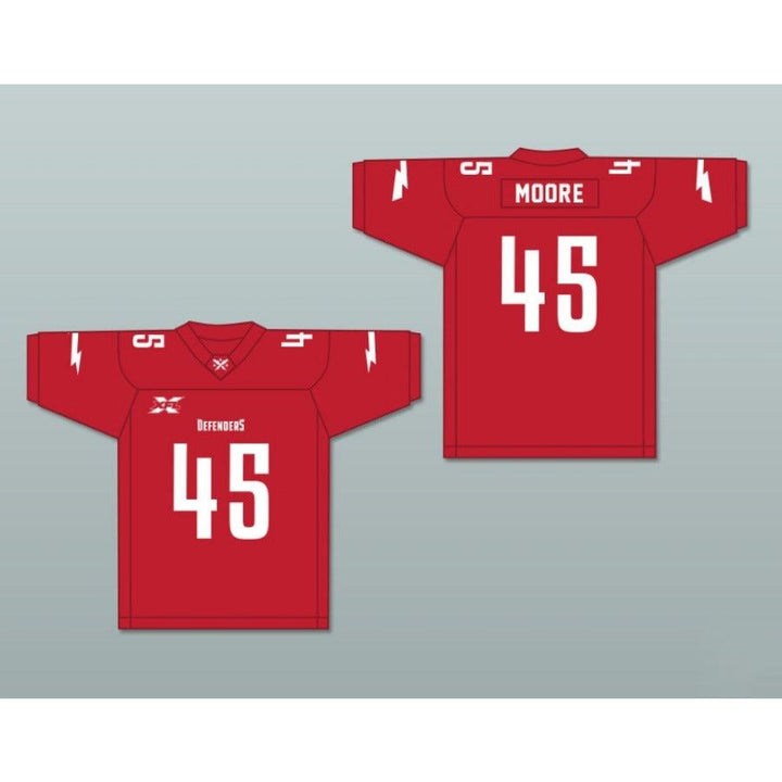 CUSTOM ANY Name Number RAHIM MOORE 45 WASHINGTON DC AWAY Football Jersey Top Stitched S-6XL