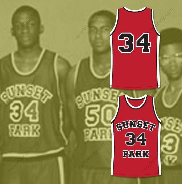 CUSTOM ANY Name Number GUY TORRY BOO MAN 34 SUNSET PARK BASKETBALL JERSEY STITCH SEWN Top Stitched S-6XL