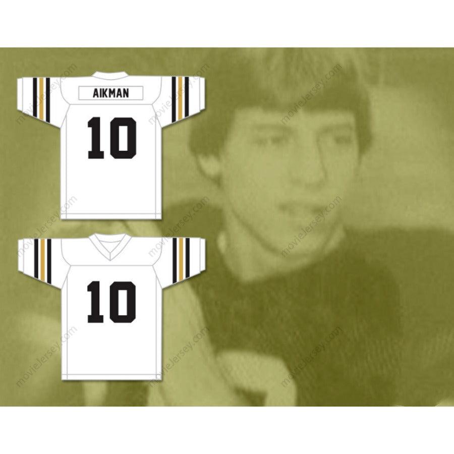 CUSTOM ANY Name Number TROY AIKMAN 10 HENRYETTA HIGH SCHOOL KNIGHTS Football Jersey Top Stitched S-6XL