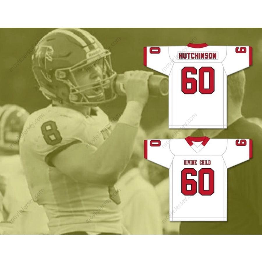 CUSTOM ANY Name Number AIDAN HUTCHINSON 60 DIVINE CHILD HIGH SCHOOL FALCONS Football Jersey Top Stitched S-6XL