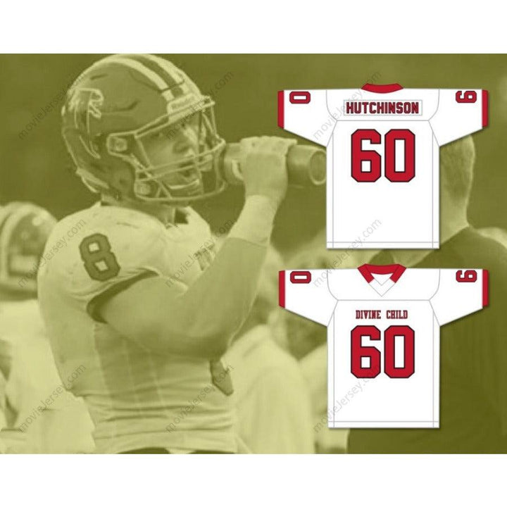 CUSTOM ANY Name Number AIDAN HUTCHINSON 60 DIVINE CHILD HIGH SCHOOL FALCONS Football Jersey Top Stitched S-6XL