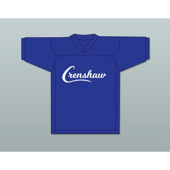 CUSTOM ANY Name Number NIPSEY HUSSLE 33 CRENSHAW Football Jersey Top Stitched S-6XL