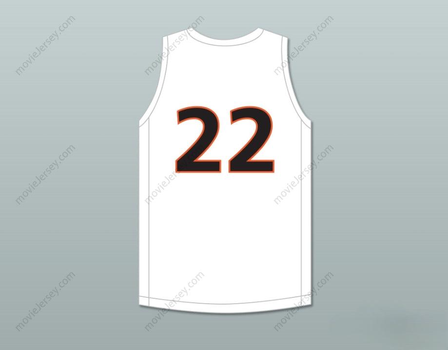 CUSTOM ANY Name Number OTTO PORTER JR. 22 SCOTT COUNTY CENTRAL HIGH SCHOOL BRAVES WHITE BASKETBALL JERSEY 1 Top Stitched S-6XL