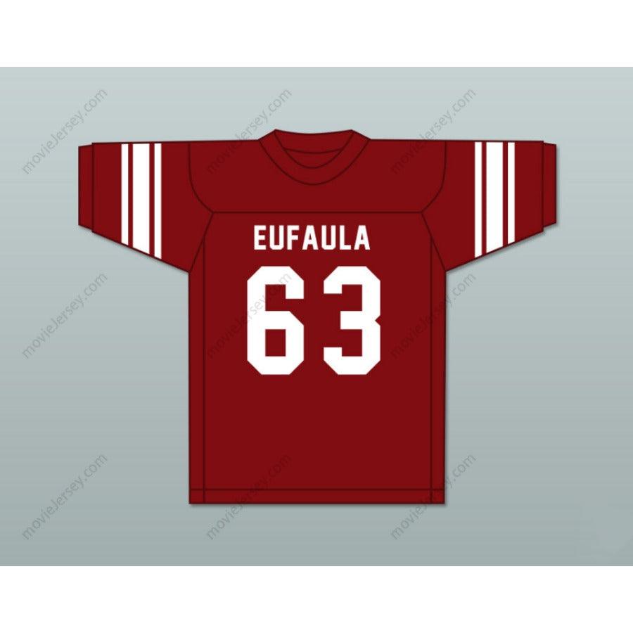 CUSTOM ANY Name Number LEE ROY SELMON 63 EUFAULA HIGH SCHOOL IRONHEADS Football Jersey Top Stitched S-6XL