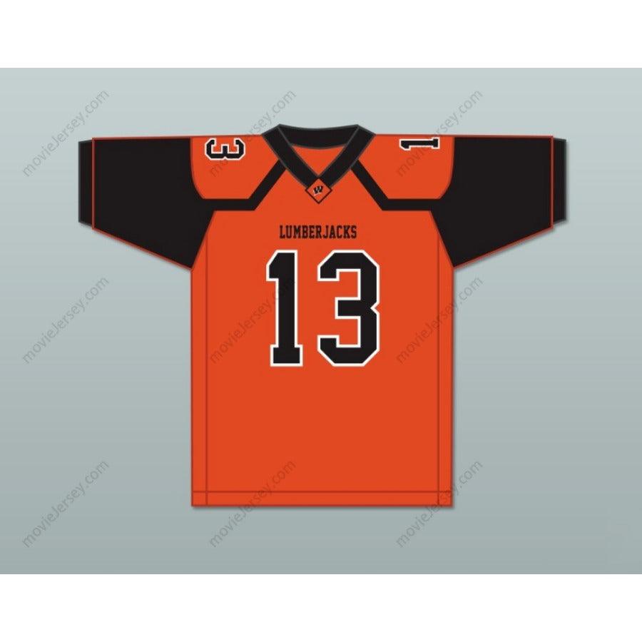 CUSTOM ANY Name Number TREYLON BURKS 13 WARREN HIGH SCHOOL LUMBERJACKS Football Jersey Top Stitched S-6XL