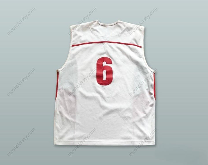CUSTOM ANY Name Number BELARUS 6 WHITE BASKETBALL JERSEY Top Stitched S-6XL