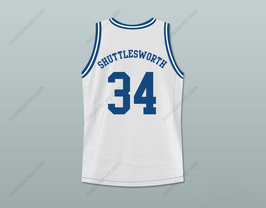CUSTOM ANY Name Number RAY ALLEN SHUTTLESWORTH 34 HILLCREST HIGH SCHOOL BASKETBALL JERSEY Top Stitched S-6XL