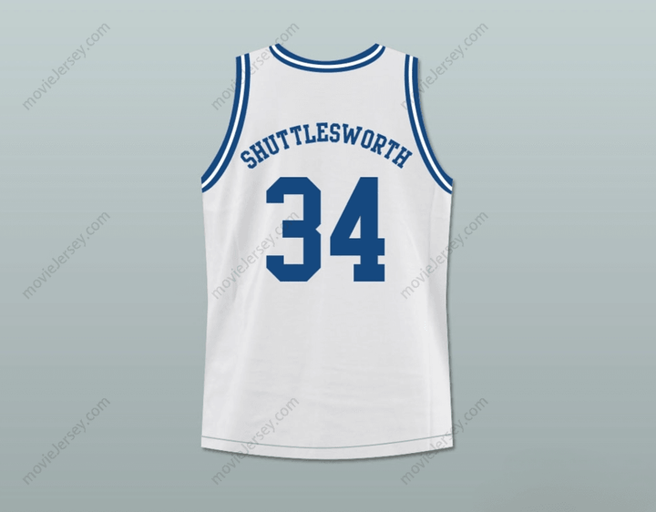 CUSTOM ANY Name Number RAY ALLEN SHUTTLESWORTH 34 HILLCREST HIGH SCHOOL BASKETBALL JERSEY Top Stitched S-6XL