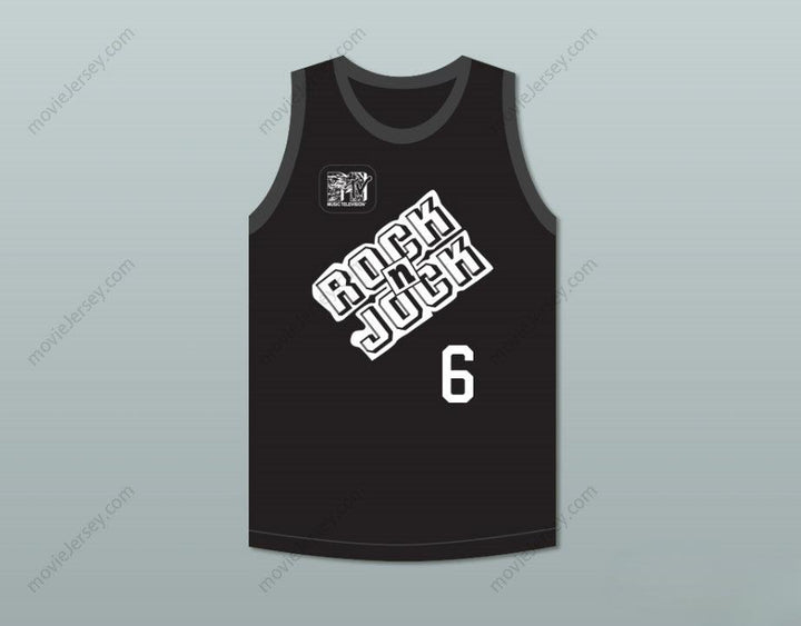 CUSTOM ANY Name Number STEVE GORMAN 6 BRICKLAYERS BASKETBALL JERSEY 3RD ANNUAL ROCK N' JOCK B-BALL JAM 1993 Top Stitched S-6XL