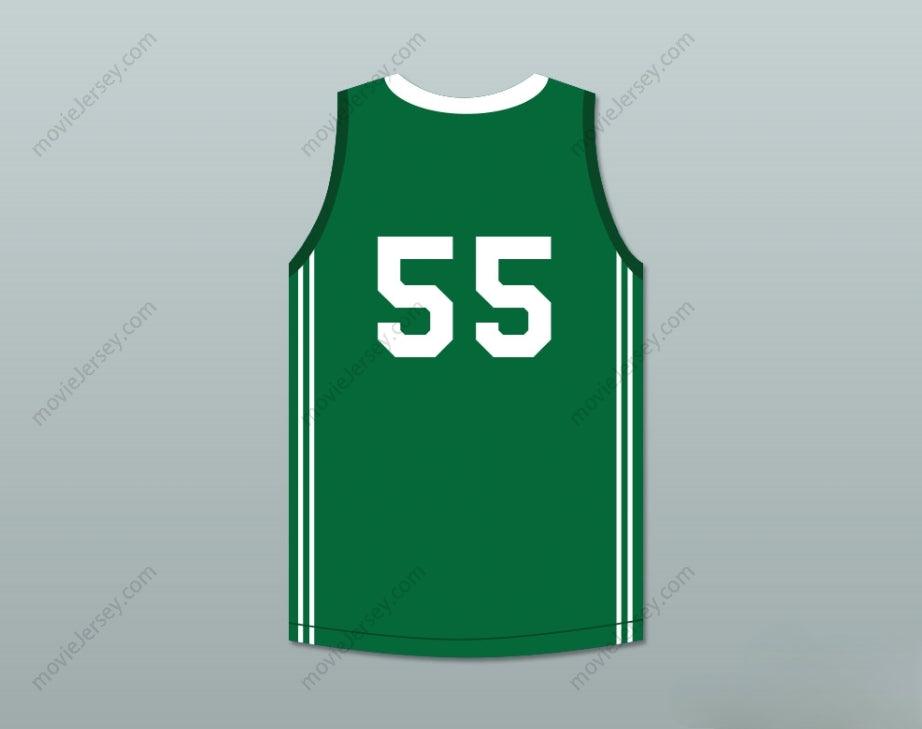 CUSTOM ANY Name Number TACKO FALL 55   LIONS GREEN BASKETBALL JERSEY Top Stitched S-6XL