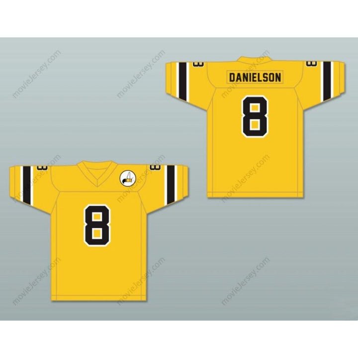 CUSTOM ANY Name Number 1974 WFL GARY DANIELSON 8 CHARLOTTE HORNETS ROAD Football Jersey Top Stitched S-6XL
