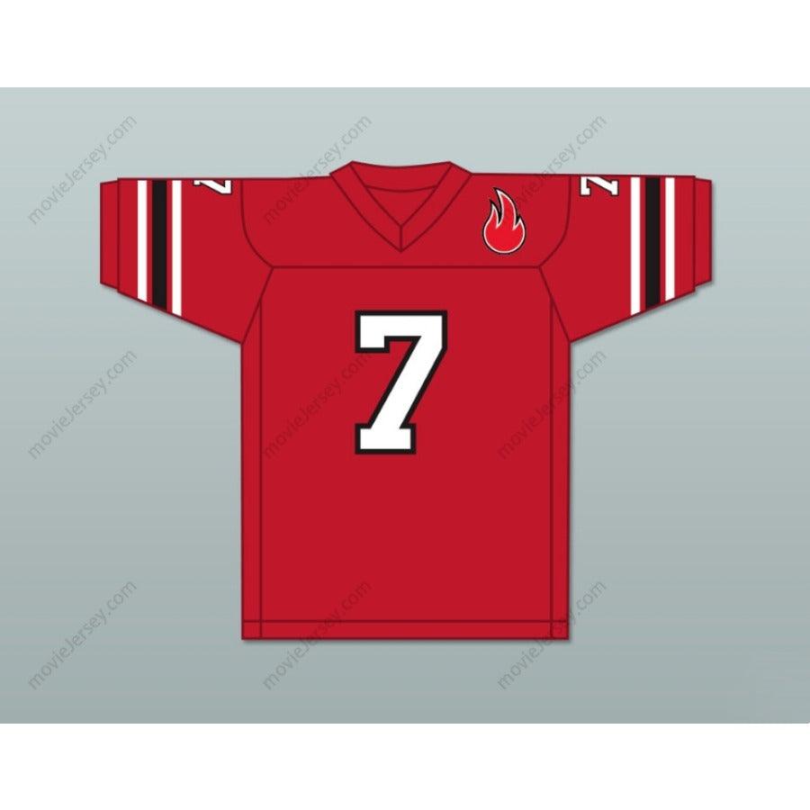 CUSTOM ANY Name Number 1974 WFL VIRGIL CARTER 7 CHICAGO FIRE Football Jersey Top Stitched S-6XL
