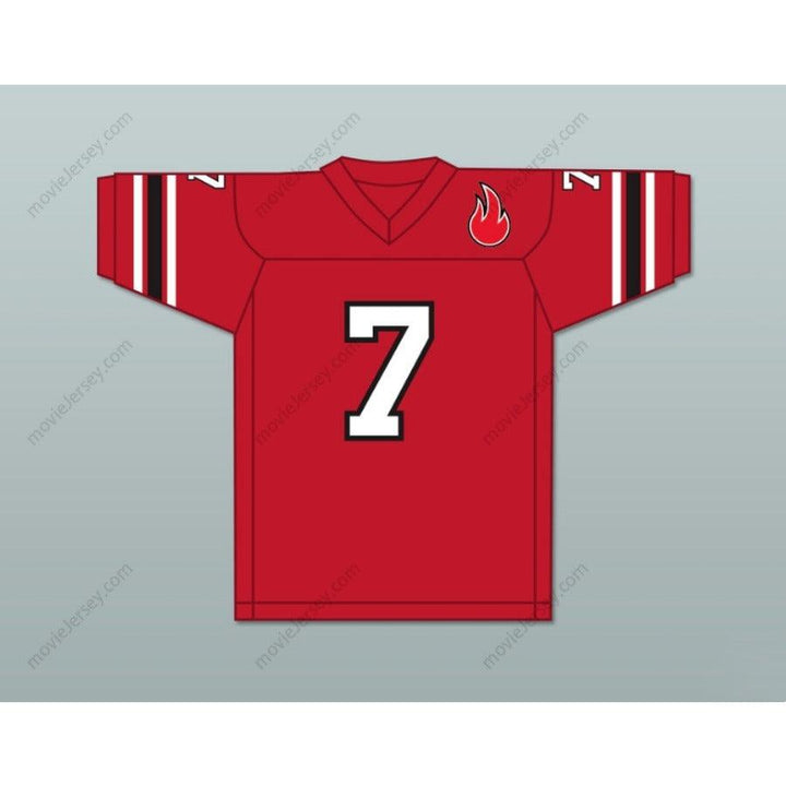 CUSTOM ANY Name Number 1974 WFL VIRGIL CARTER 7 CHICAGO FIRE Football Jersey Top Stitched S-6XL
