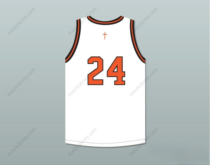CUSTOM ANY Name Number JACK CUNNINGHAM 24 BISHOP HAYES TIGERS HOME BASKETBALL JERSEY THE WAY BACK Top Stitched S-6XL