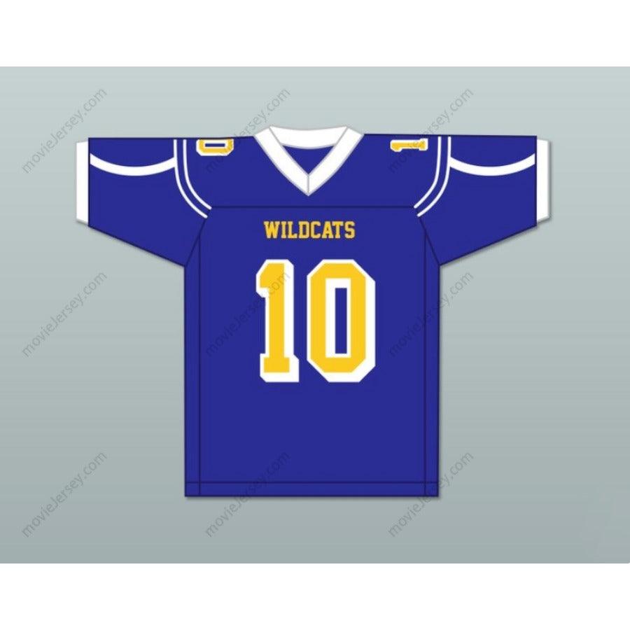 CUSTOM ANY Name Number CARSON STRONG 10 WILL C. WOOD HIGH SCHOOL WILDCATS Football Jersey Top Stitched S-6XL