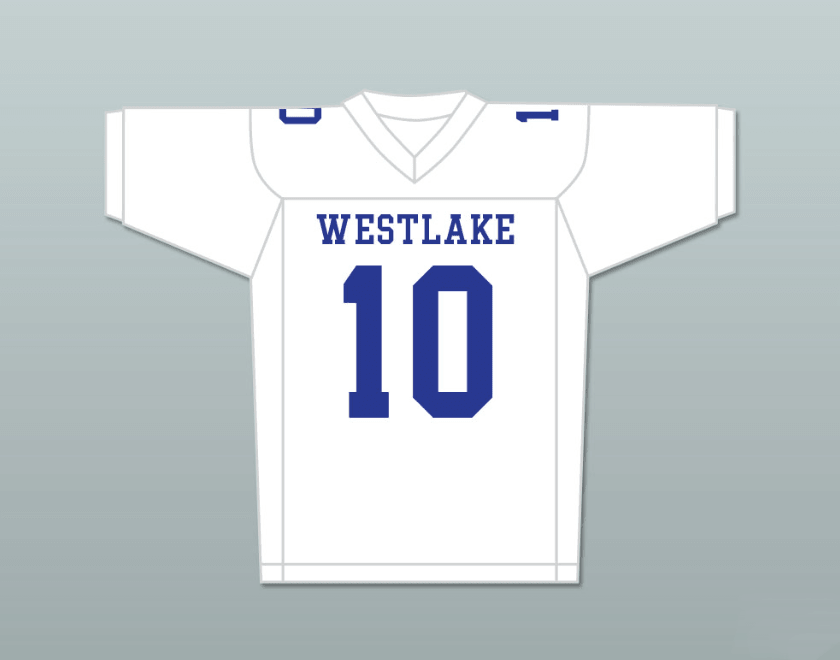 CUSTOM ANY Name Number CAM NEWTON 10 WESTLAKE HIGH SCHOOL HOME FOOTBALL JERSEY Top Stitched S-6XL