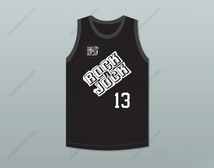 CUSTOM ANY Name Number MARK JACKSON 13 BRICKLAYERS BASKETBALL JERSEY 3RD ANNUAL ROCK N' JOCK B-BALL JAM 1993 Top Stitched S-6XL