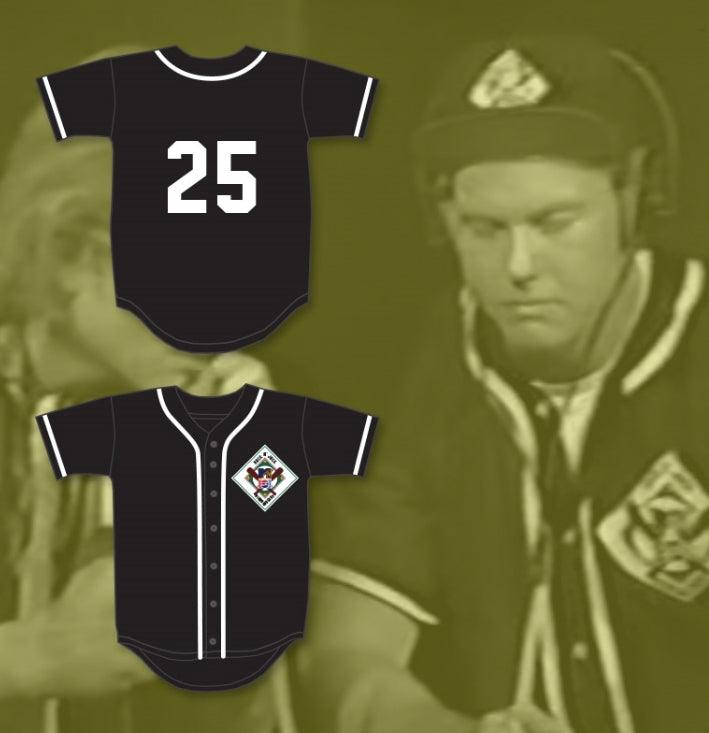 Custom Any Name Number MARK MCGWIRE 25 AARDVARKS BASEBALL JERSEY 1ST ANNUAL ROCK N' JOCK DIAMOND DERBY 1990 Top Stitched S-6XL
