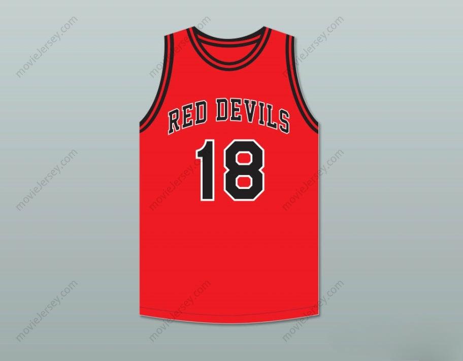 CUSTOM ANY Name Number CLIFF HAGAN 18 OWENSBORO HIGH SCHOOL RED DEVILS RED BASKETBALL JERSEY 2 Top Stitched S-6XL