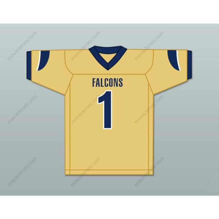 CUSTOM ANY Name Number STEFON DIGGS 1 OUR LADY OF GOOD COUNSEL HIGH SCHOOL FALCONS Football Jersey Top Stitched S-6XL