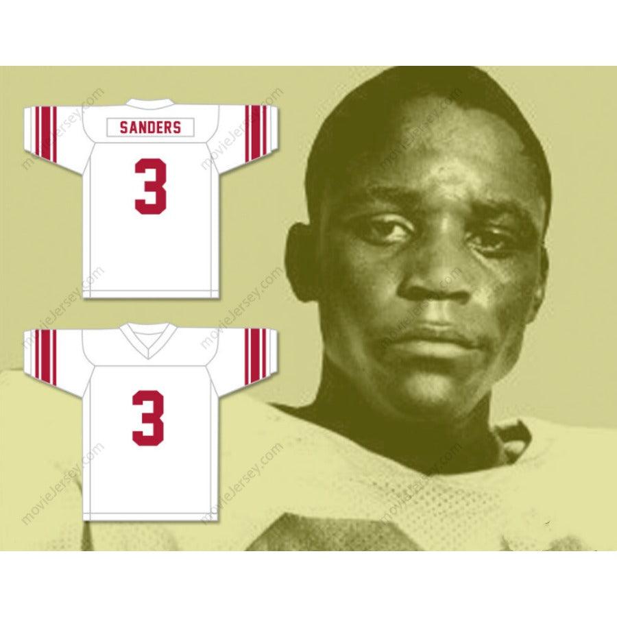 CUSTOM BARRY SANDERS 3 NORTH HIGH SCHOOL REDSKINS FOOTBALL JERSEY S-6XL Top Stitched S-6XL